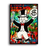 Rich man HD Canvas Print Home Decor Paintings Wall Art Pictures