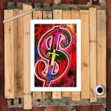 Money HD Canvas Print Home Decor Paintings Wall Art Pictures