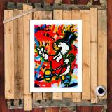 Scrooge McDuck HD Canvas Print Home Decor Paintings Wall Art Pictures