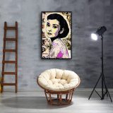 Audrey Hepburn HD Canvas Print Home Decor Paintings Wall Art Pictures