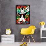 Rich man HD Canvas Print Home Decor Paintings Wall Art Pictures