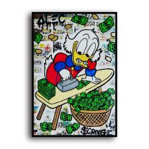 Scrooge McDuck HD Canvas Print Home Decor Paintings Wall Art Pictures