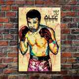 Boxer HD Canvas Print Home Decor Paintings Wall Art Pictures