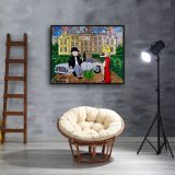 Fragrant car beauty HD Canvas Print Home Decor Paintings Wall Art Pictures