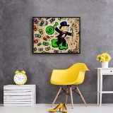 Money skateboard HD Canvas Print Home Decor Paintings Wall Art Pictures