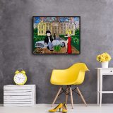 Fragrant car beauty HD Canvas Print Home Decor Paintings Wall Art Pictures