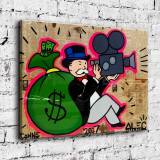 Rich man video HD Canvas Print Home Decor Paintings Wall Art Pictures