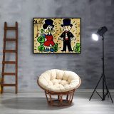 Scrooge McDuck And The Rich HD Canvas Print Home Decor Paintings Wall Art Pictures