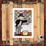 Painter HD Canvas Print Home Decor Paintings Wall Art Pictures