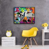 Rich man's plane HD Canvas Print Home Decor Paintings Wall Art Pictures