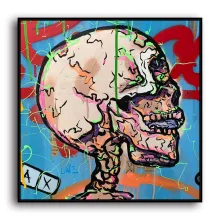 Skull HD Canvas Print Home Decor Paintings Wall Art Pictures