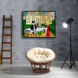 Fragrant car beauty HD Canvas Print Home Decor Paintings Wall Art Pictures