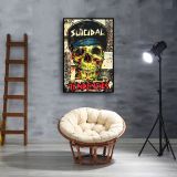 Skull HD Canvas Print Home Decor Paintings Wall Art Pictures