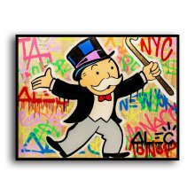 Rich man HD Canvas Print Home Decor Paintings Wall Art Pictures