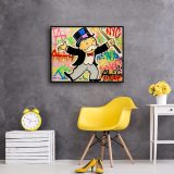 Rich man HD Canvas Print Home Decor Paintings Wall Art Pictures