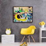 Swimming pool HD Canvas Print Home Decor Paintings Wall Art Pictures