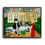 Fragrant car beauty HD Canvas Print Home Decor Paintings Wall Art Pictures