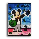 Mickey Mouse HD Canvas Print Home Decor Paintings Wall Art Pictures