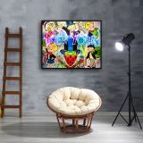 Rich people HD Canvas Print Home Decor Paintings Wall Art Pictures