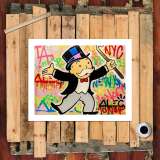 Rich man HD Canvas Print Home Decor Paintings Wall Art Pictures