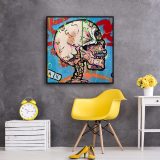 Skull HD Canvas Print Home Decor Paintings Wall Art Pictures