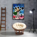 Mickey Mouse HD Canvas Print Home Decor Paintings Wall Art Pictures