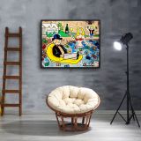 Swimming pool HD Canvas Print Home Decor Paintings Wall Art Pictures