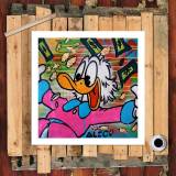 Scrooge McDuck HD Canvas Print Home Decor Paintings Wall Art Pictures