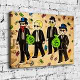 Rich people HD Canvas Print Home Decor Paintings Wall Art Pictures