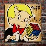 Little Master's Rubik's Cube HD Canvas Print Home Decor Paintings Wall Art Pictures