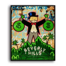 Rich man HD Canvas Print Home Decor Paintings Wall Art Pictures