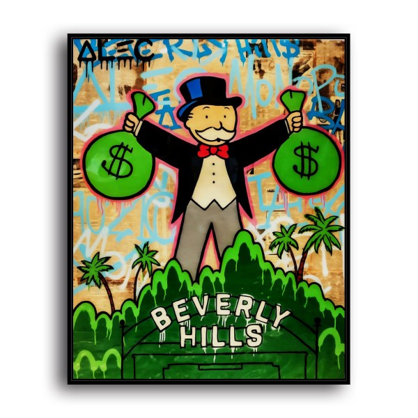 Rich man HD Canvas Print Home Decor Paintings Wall Art Pictures