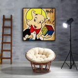 Little Master's Rubik's Cube HD Canvas Print Home Decor Paintings Wall Art Pictures