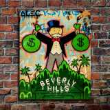 Rich man HD Canvas Print Home Decor Paintings Wall Art Pictures