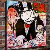 Monopoly HD Canvas Print Home Decor Paintings Wall Art Pictures