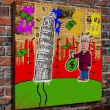 HD Canvas Print Home Decor Paintings Wall Art Pictures Monopoly