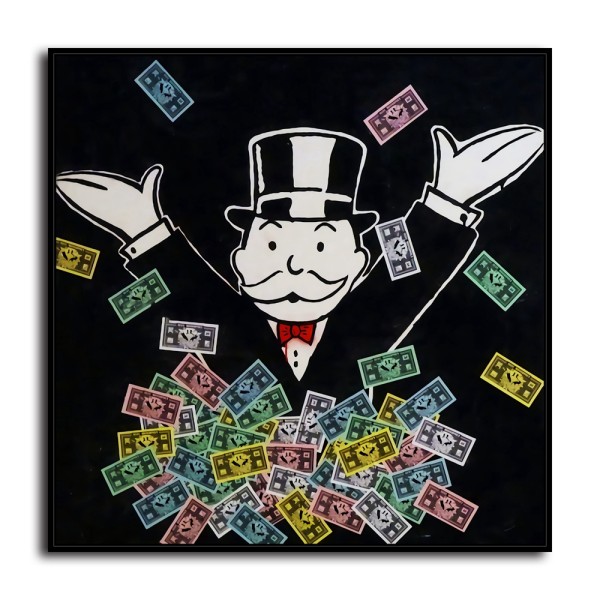 Monopoly HD Canvas Print Home Decor Paintings Wall Art Pictures