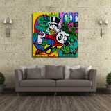 Scrooge McDuck HD Canvas Print Home Decor Paintings Wall Art Pictures