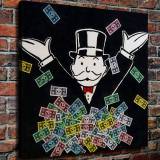 Monopoly HD Canvas Print Home Decor Paintings Wall Art Pictures