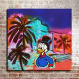 Scrooge McDuck HD Canvas Print Home Decor Paintings Wall Art Pictures