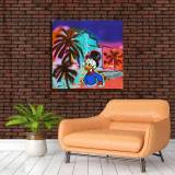 Scrooge McDuck HD Canvas Print Home Decor Paintings Wall Art Pictures