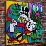 Scrooge McDuck HD Canvas Print Home Decor Paintings Wall Art Pictures