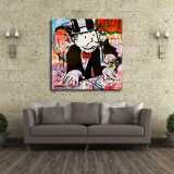 Monopoly HD Canvas Print Home Decor Paintings Wall Art Pictures