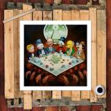 Scrooge McDuck HD Canvas Print Home Decor Paintings Wall Art Pictures