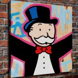 Monopoly HD Canvas Print Home Decor Paintings Wall Art Pictures