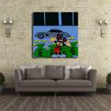 Mickey HD Canvas Print Home Decor Paintings Wall Art Pictures