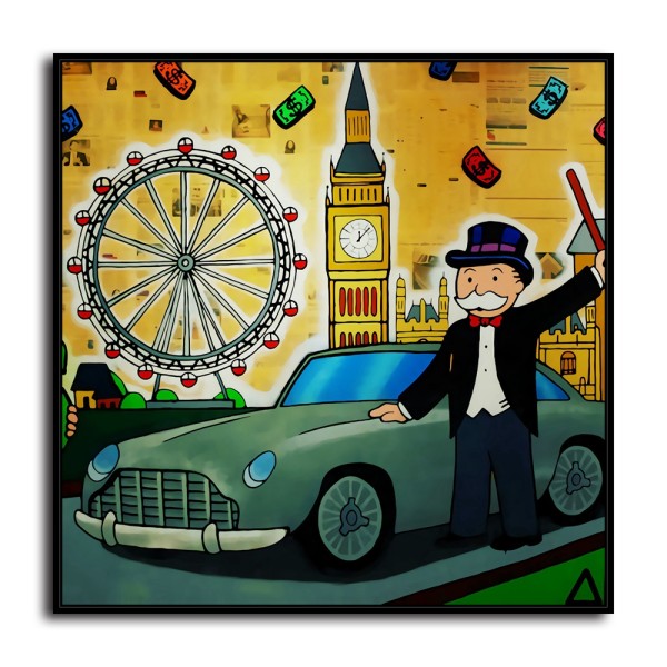 Monopoly HD Canvas Print Home Decor Paintings Wall Art Pictures