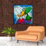 Scrooge McDuck HD Canvas Print Home Decor Paintings Wall Art Pictures