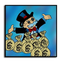 Monopoly HD Canvas Print Home Decor Paintings Wall Art Pictures