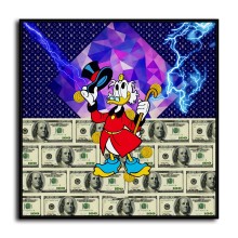 Scrooge McDuck HD Canvas Print Home Decor Paintings Wall Art Pictures